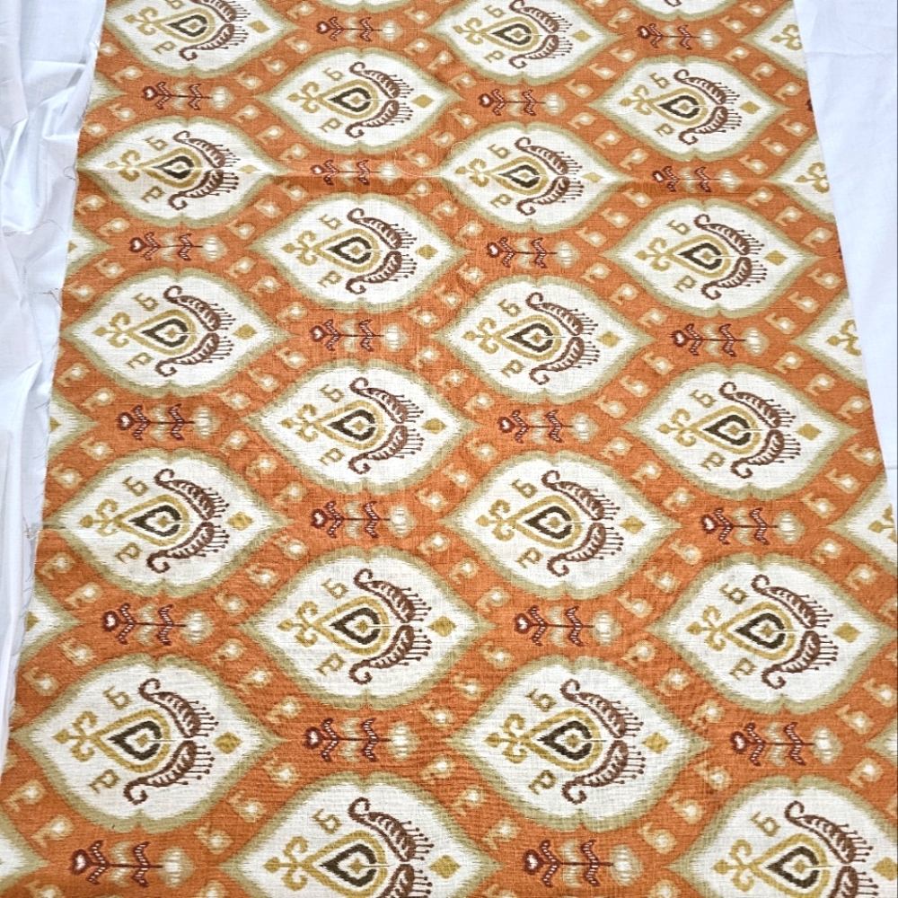 56 X 54 Inches Raymond Waites Mill Creek Fabric Linen Rayon